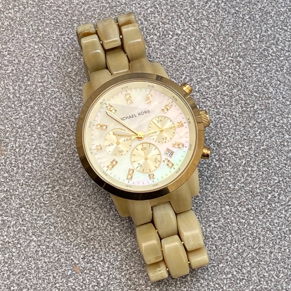 Michael Kors Gold Accent Watch